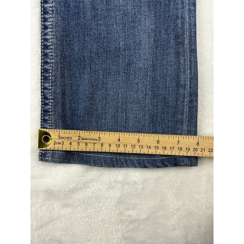 Miss Me Jeans Women's Size 31 Chloe Bootcut Blue Mid Rise Jeans (Hemmed) - Picture 8 of 15